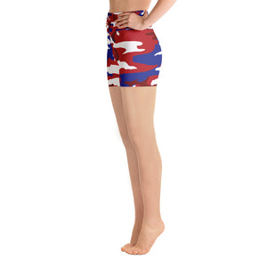 St. Martin Camouflage - Yoga Shorts - Properttees