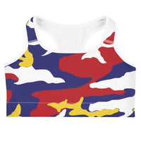 Cayman Islands Camouflage - Sports bra - Properttees