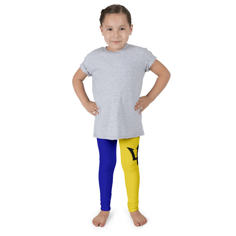 Barbados Flag - Kid's leggings - Properttees
