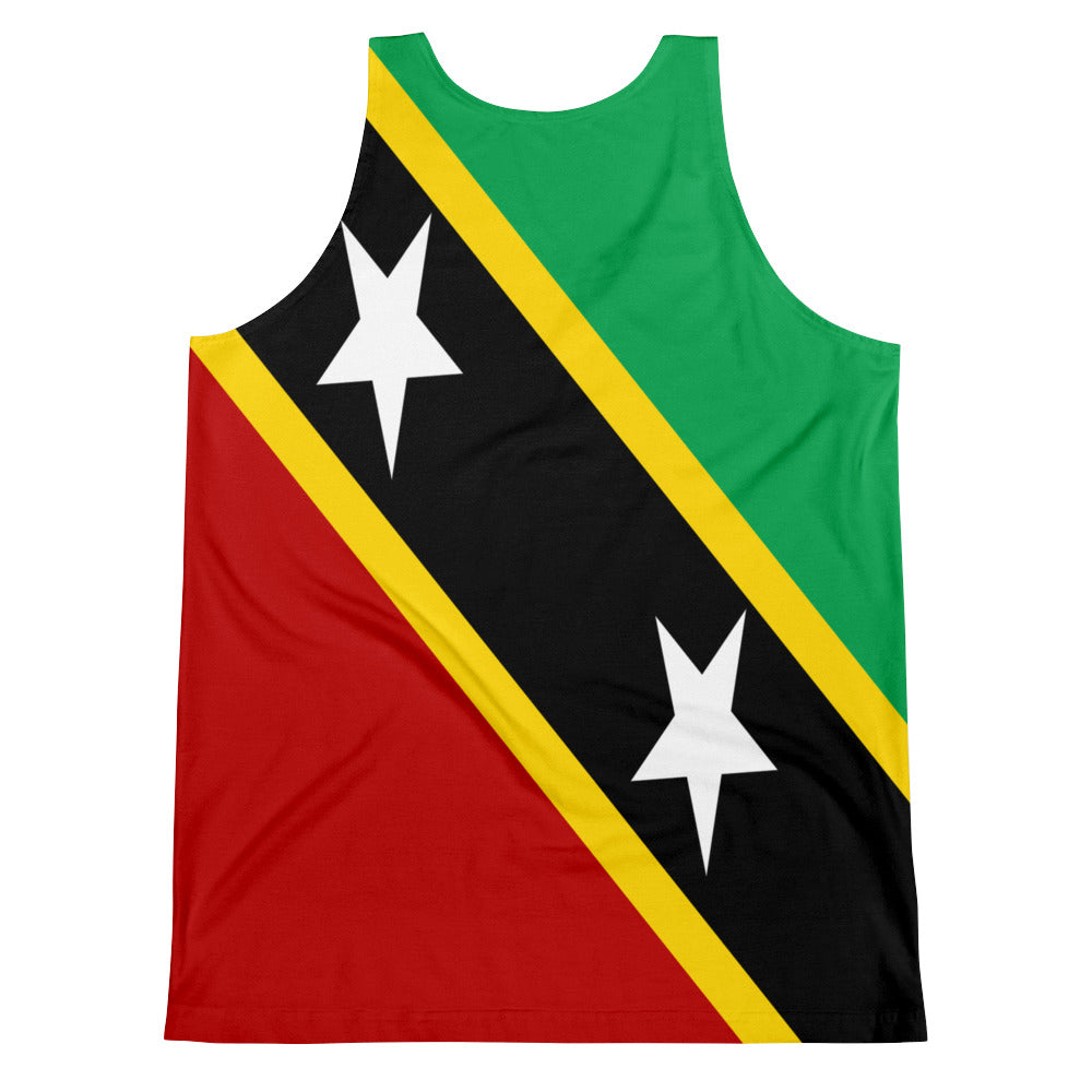 St. Kitts and Nevis Flag - Men's Tank Top - Properttees