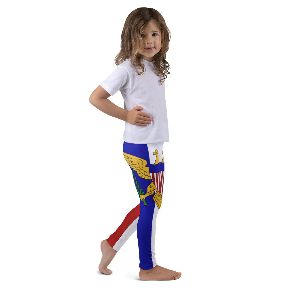 US Virgin Islands Flag - Kid's leggings