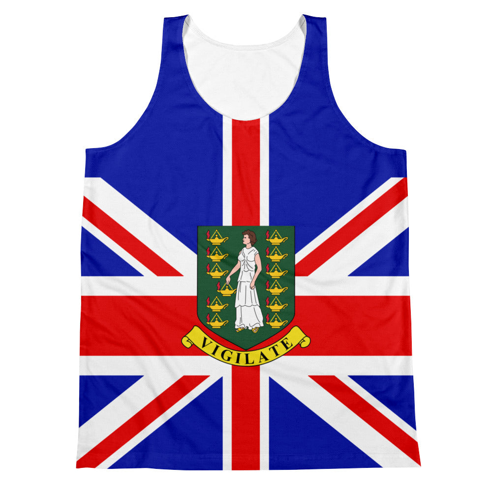 British Virgin Islands Flag - Men's Tank Top - Properttees