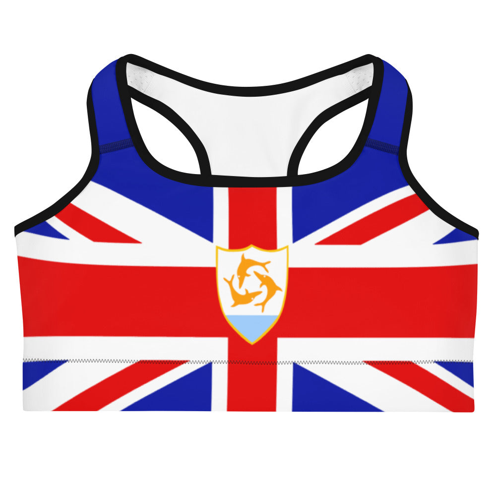 Anguilla Flag - Sports bra - Properttees