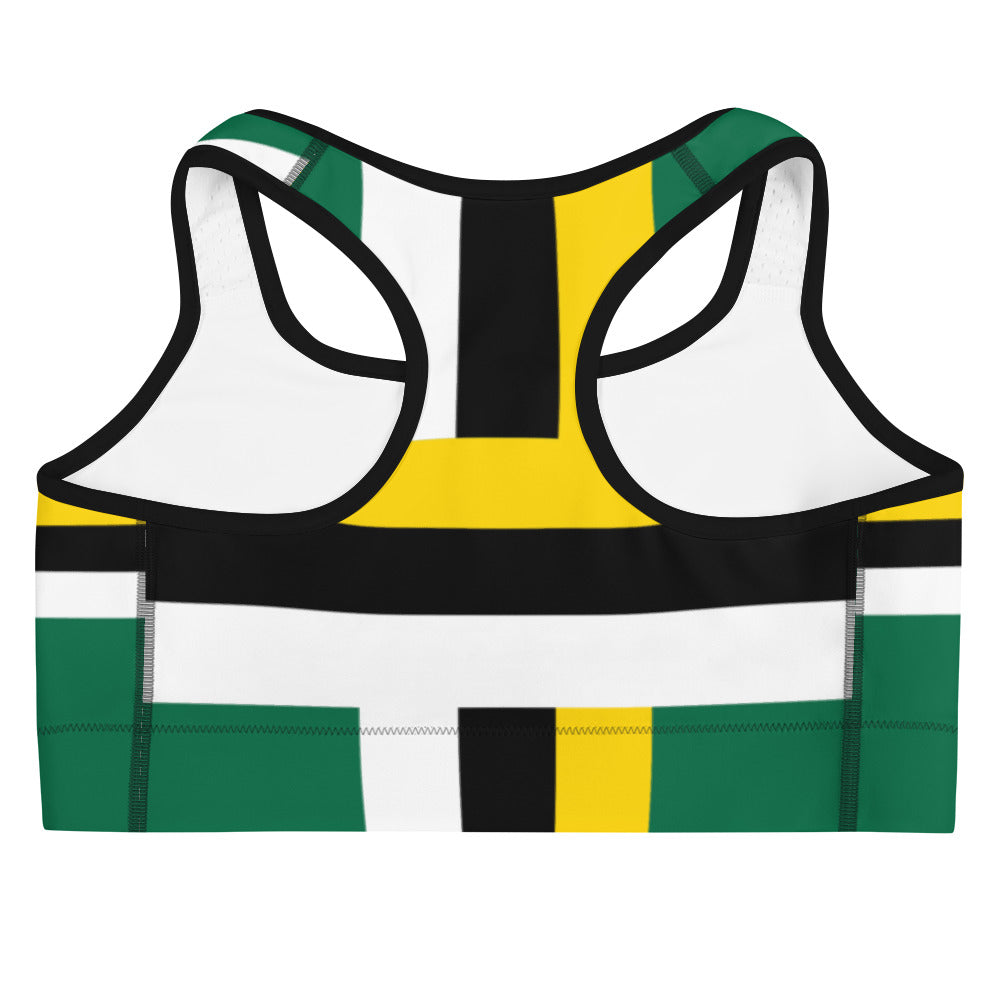 Dominica Flag - Sports bra - Properttees
