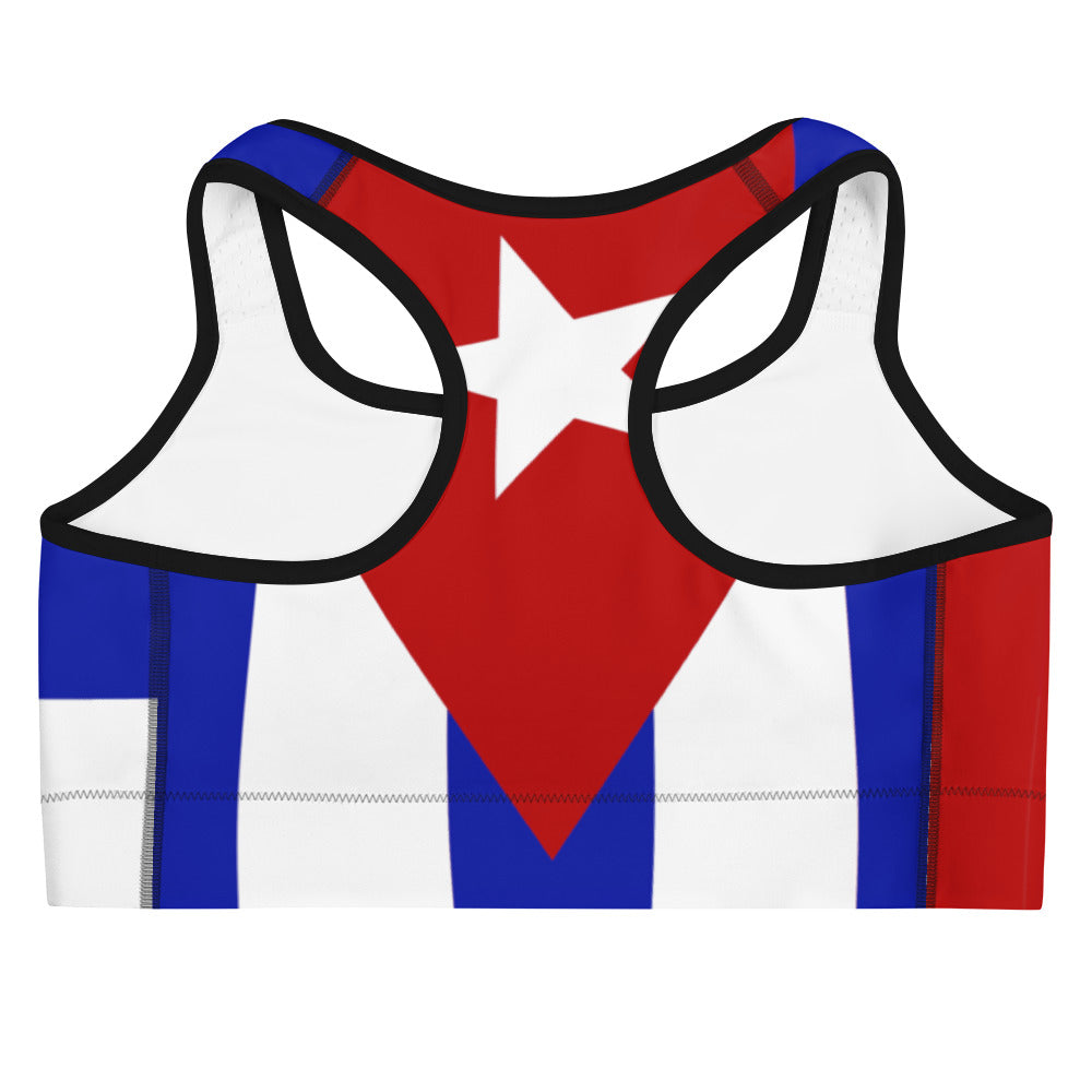 Cuba Flag - Sports bra - Properttees
