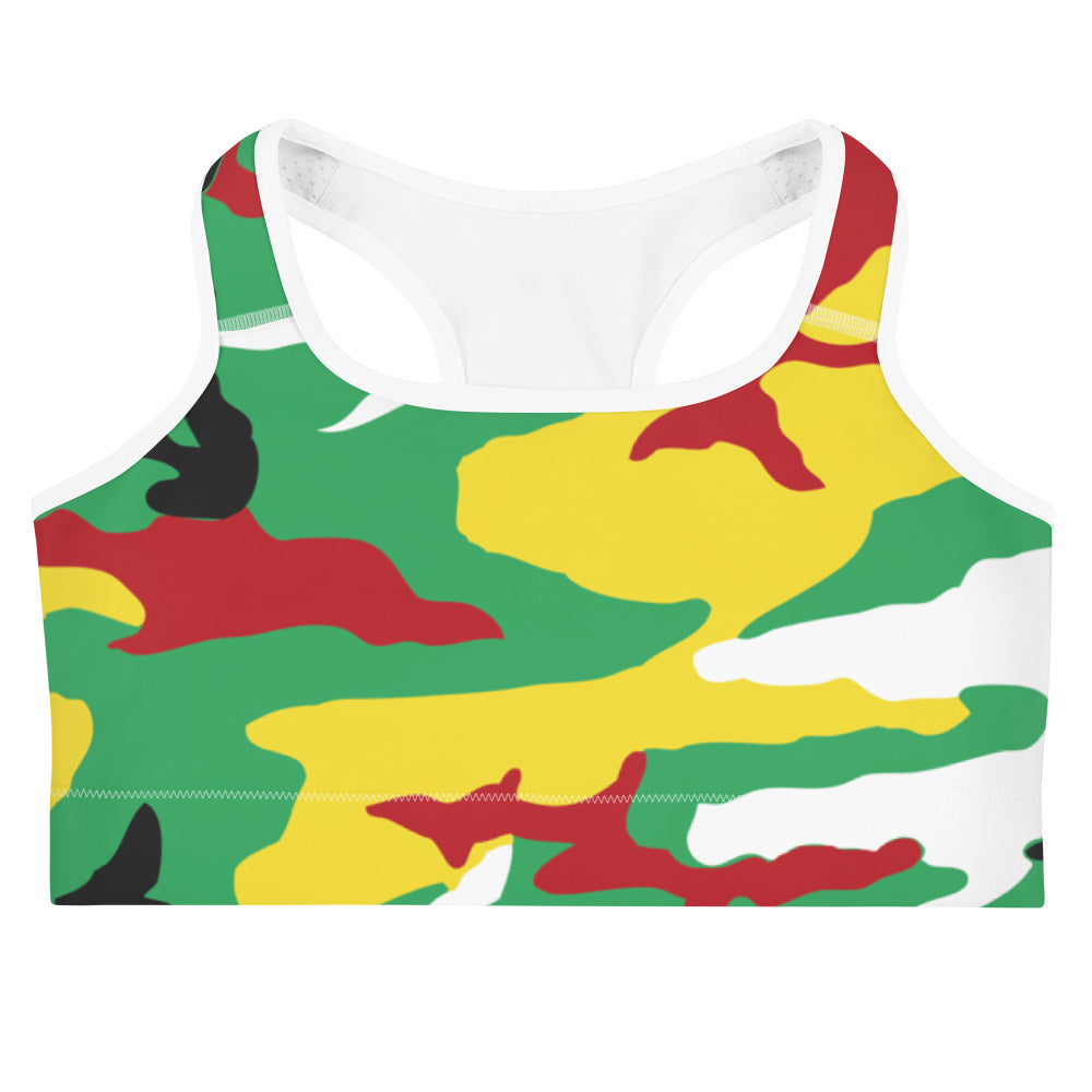 Guyana Camouflage - Sports bra