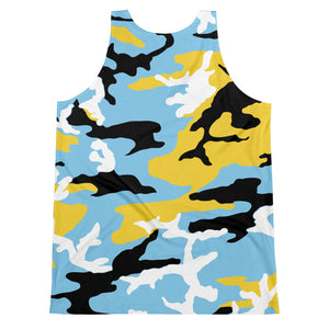 St. Lucia Camouflage - Men's Tank Top - Properttees