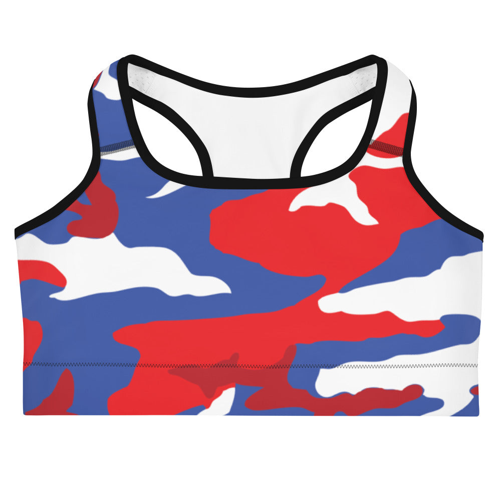 Puerto Rico Camouflage - Sports bra