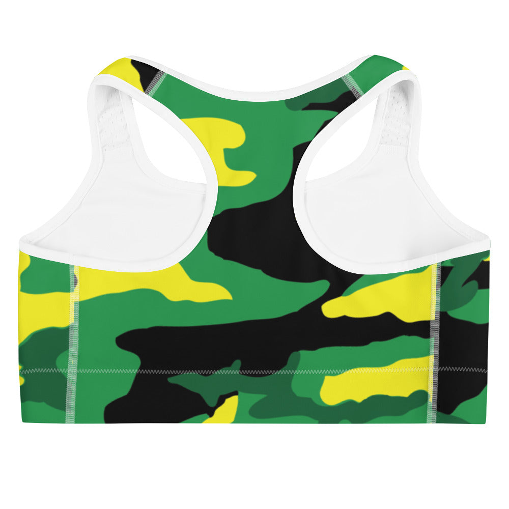 Jamaica Camouflage - Sports bra