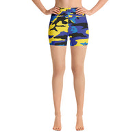 Barbados Camouflage - Yoga Shorts - Properttees