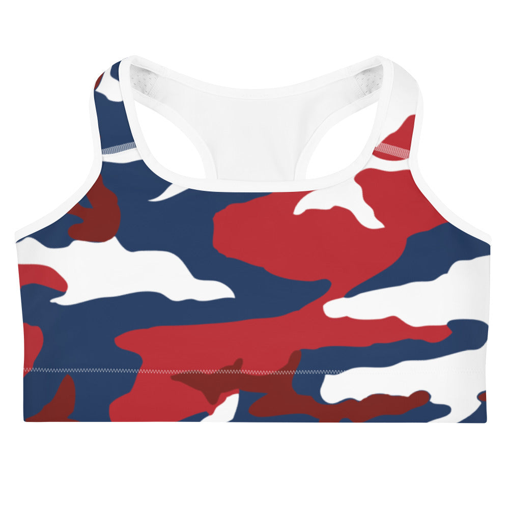 Dominican Republic Camouflage - Sports bra - Properttees