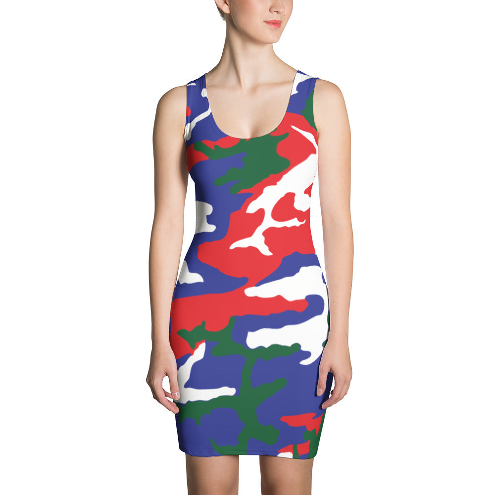 British Virgin Islands Camouflage - Dress - Properttees