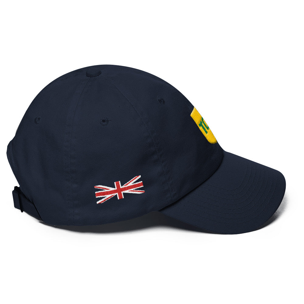 Turks and Caicos Country Code - Classic Low Profile Cap