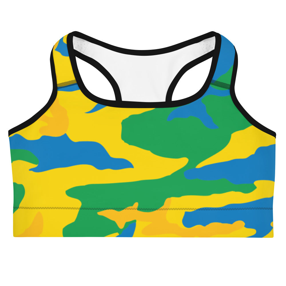 St. Vincent Camouflage - Sports bra