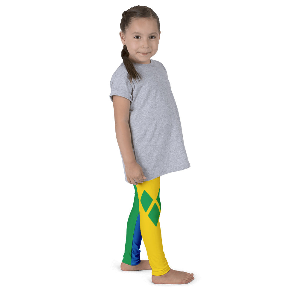 St. Vincent Flag - Kid's leggings