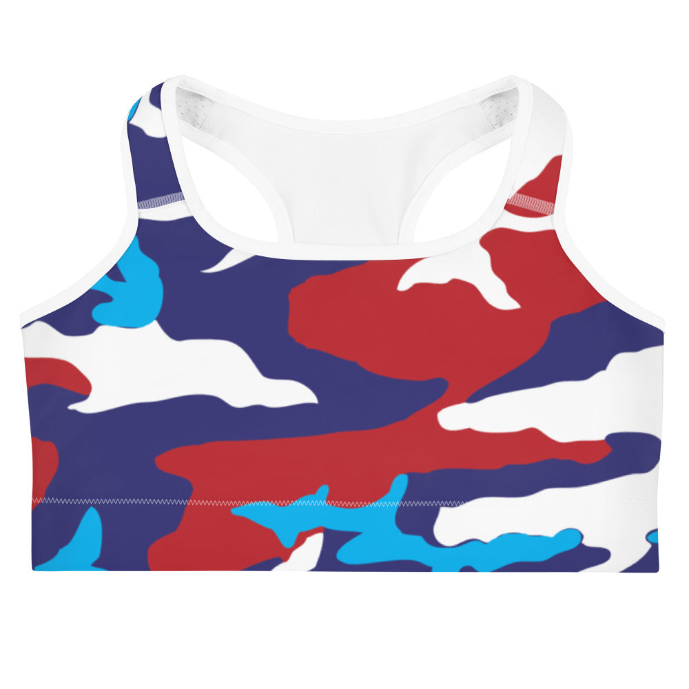 Anguilla Camouflage - Sports bra - Properttees