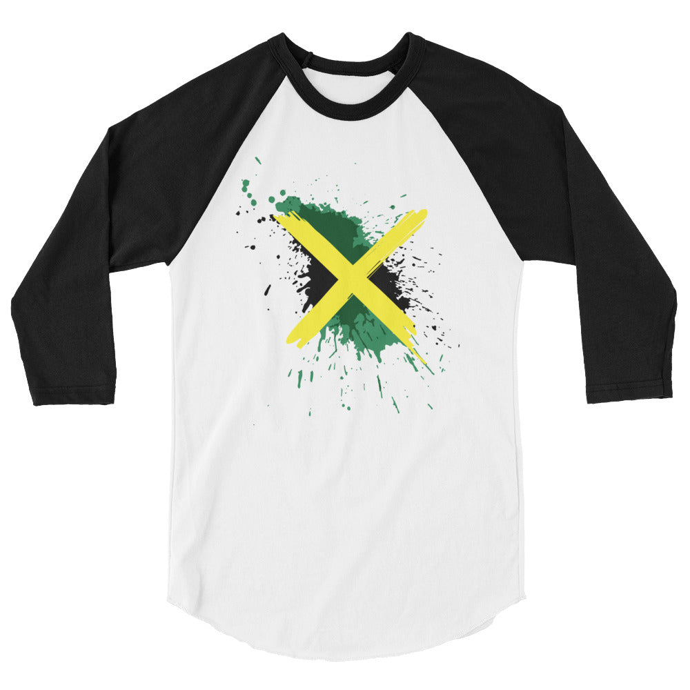 Jamaica Paint - Unisex 3/4 Sleeve Shirt