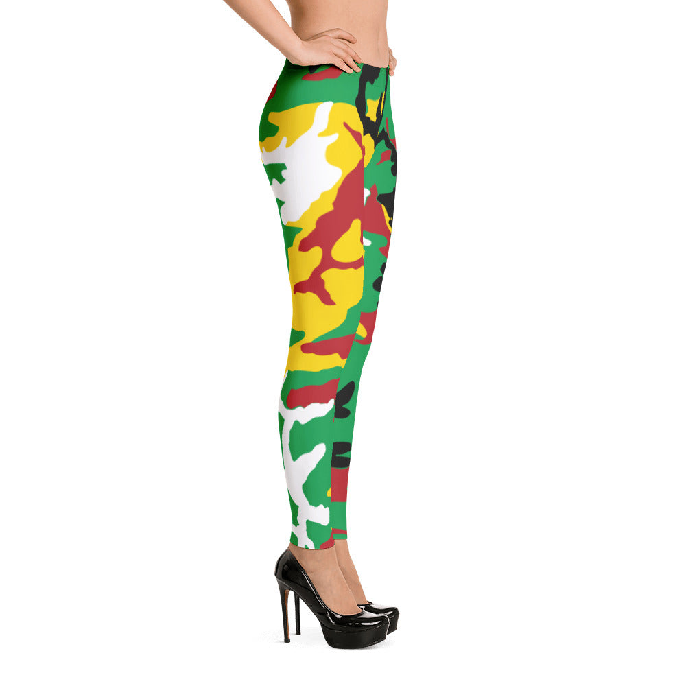 Guyana Camouflage - Leggings - Properttees