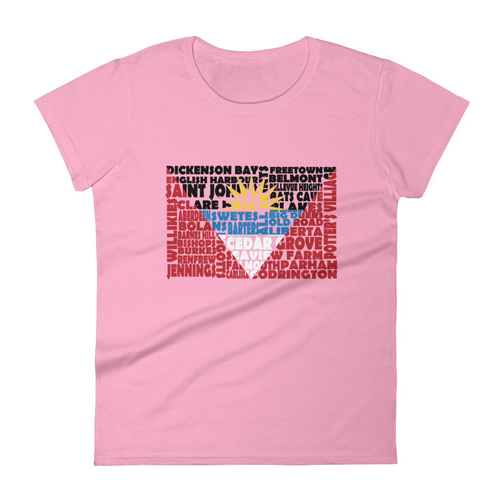 Antigua Stencil - Women's short sleeve t-shirt