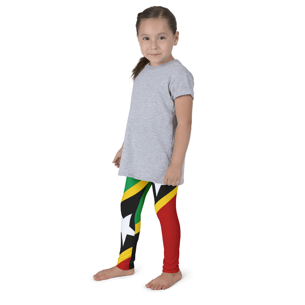 St. Kitts and Nevis Flag - Kid's leggings - Properttees