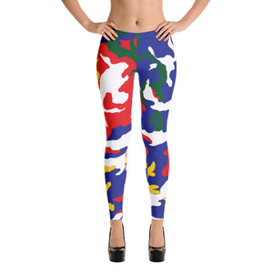 Cayman Islands Camouflage - Leggings - Properttees