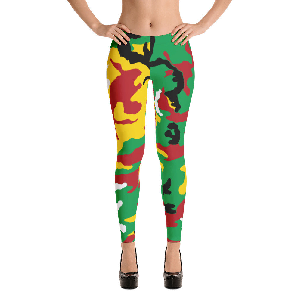St Kitts and Nevis Camouflage - Leggings