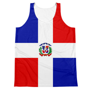 Dominican Republic Full Flag - Men's Tank Top - Properttees