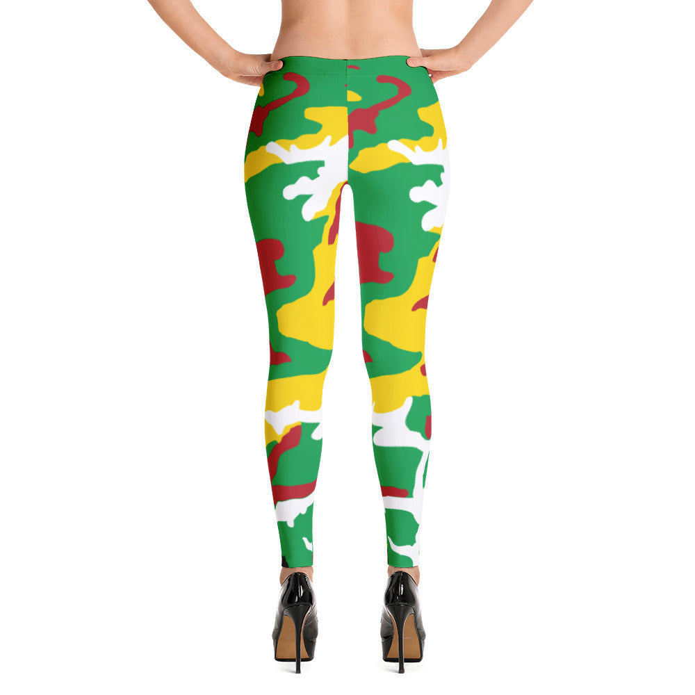 Guyana Camouflage - Leggings - Properttees