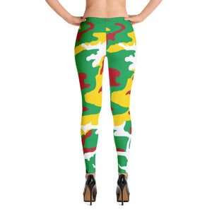 Guyana Camouflage - Leggings - Properttees