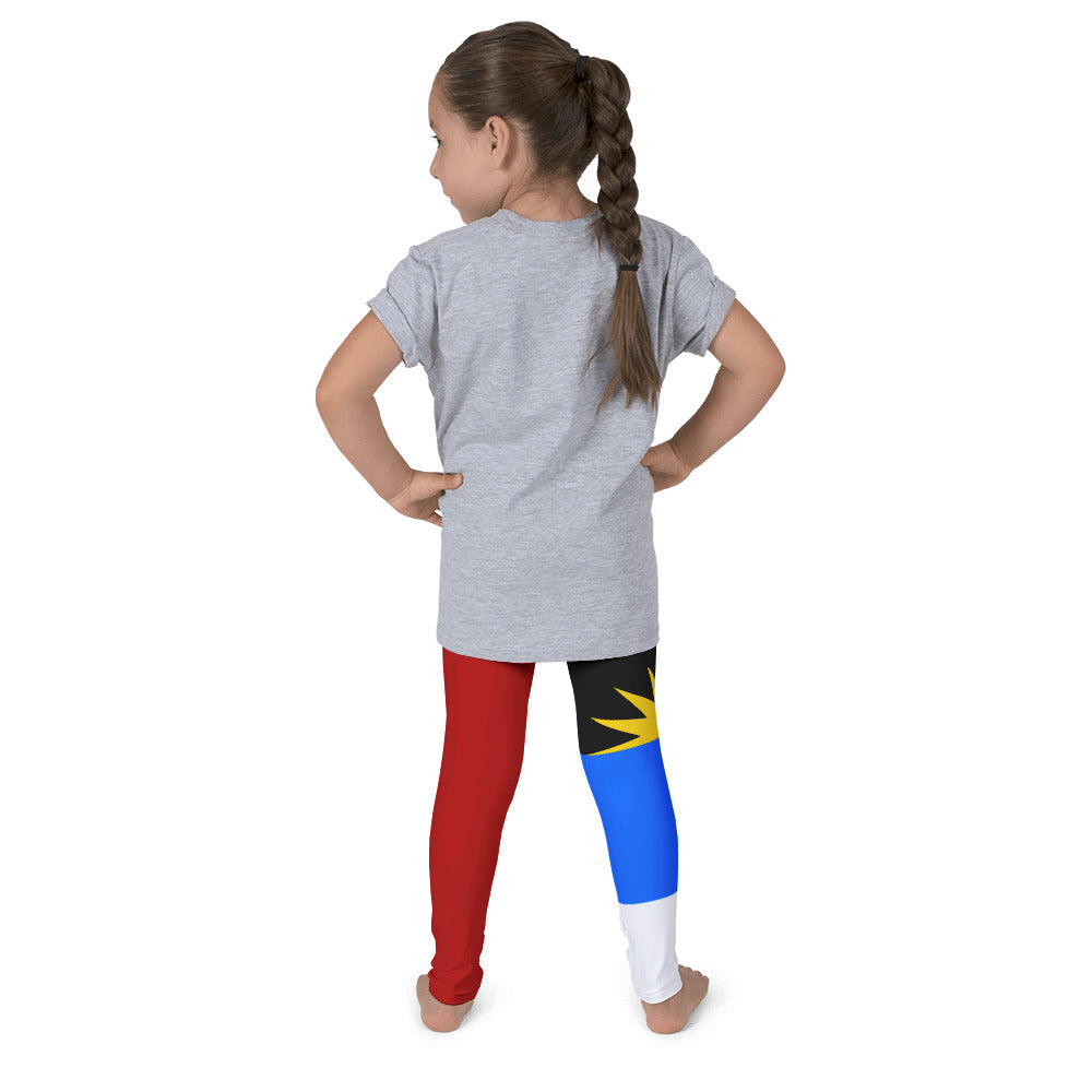 Antigua Flag - Kid's leggings - Properttees