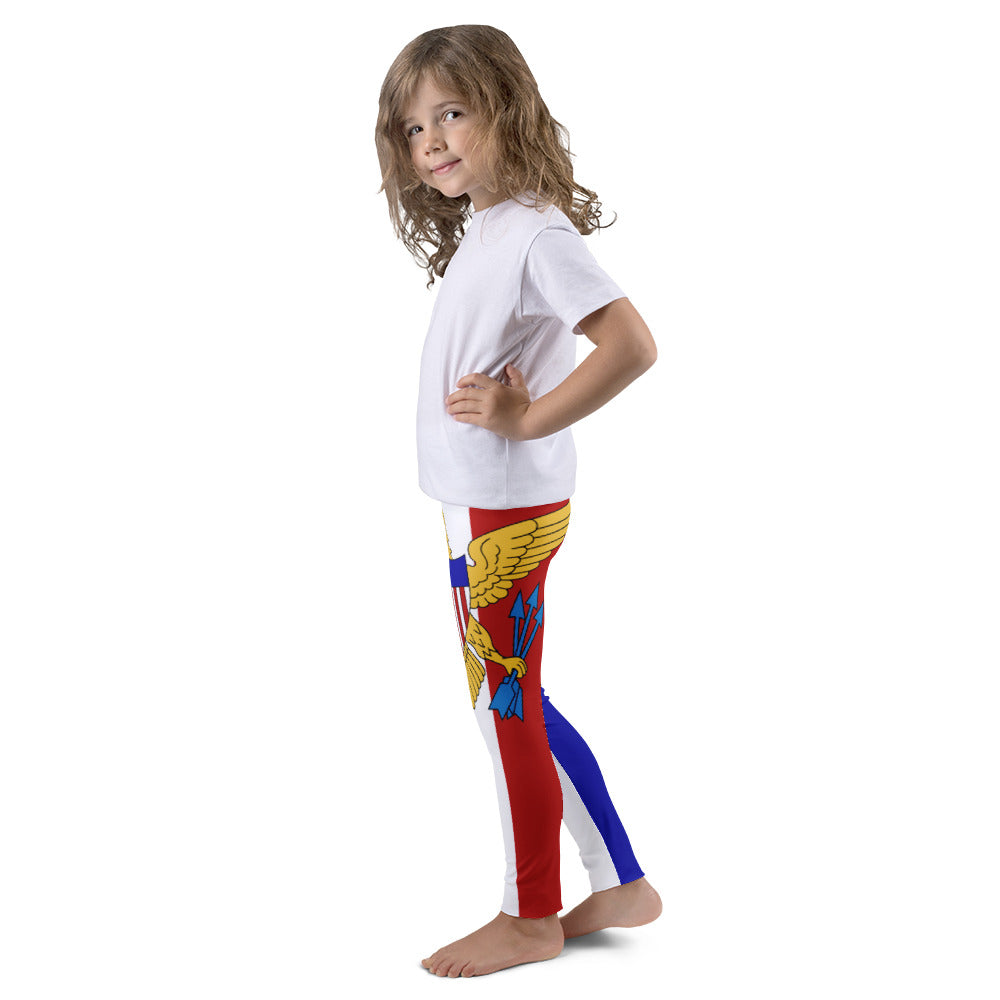 US Virgin Islands Flag - Kid's leggings