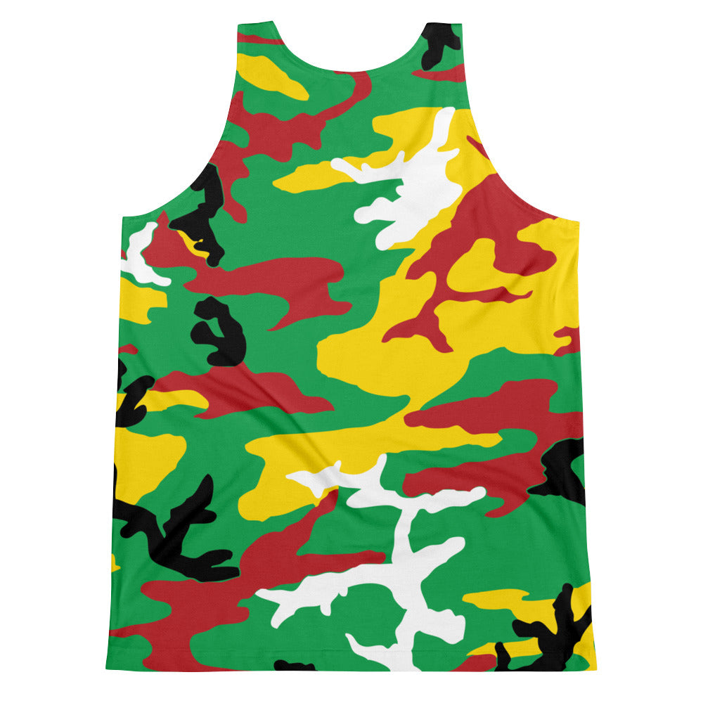 St. Kitts and Nevis Camouflage - Men's Tank Top