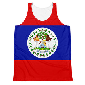 Belize Flag - Men's Tank Top - Properttees
