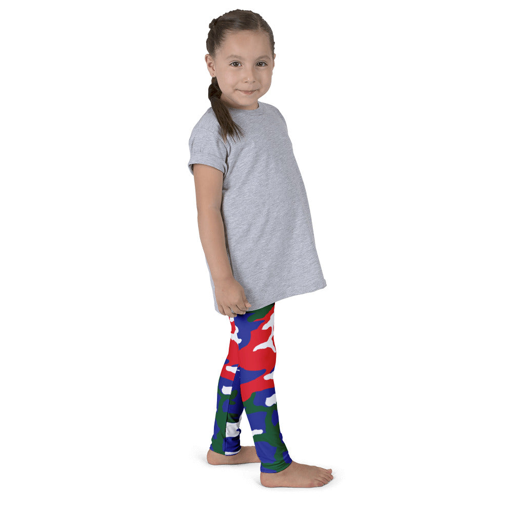 British Virgin Islands Camouflage - Kid's leggings - Properttees
