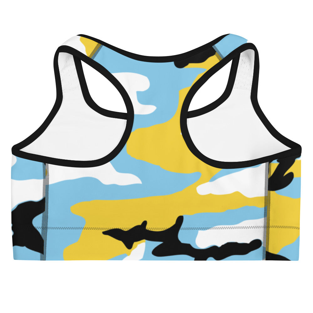 St. Lucia Camouflage - Sports bra