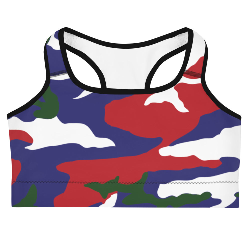 Montserrat Camouflage - Sports bra