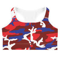Bermuda Camouflage - Sports bra - Properttees