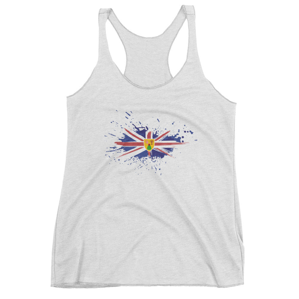 Turks and Caicos Paint - Women's tank top