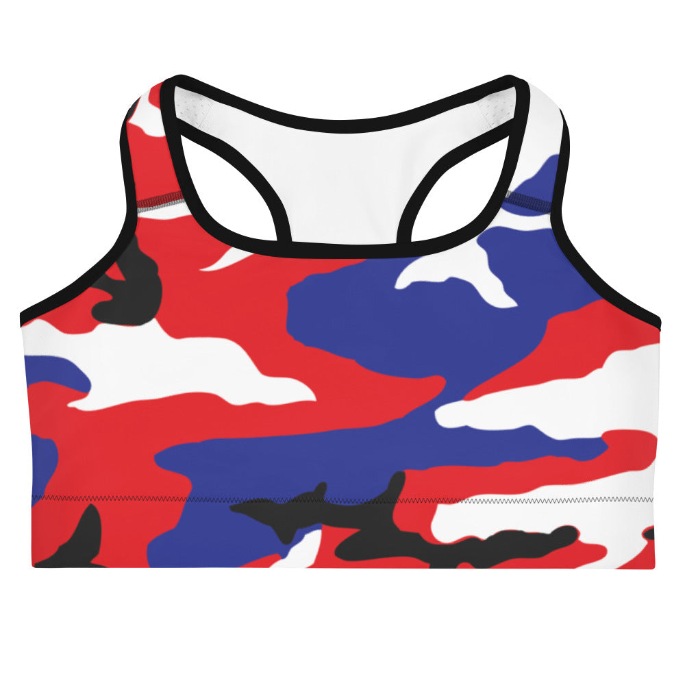 Haiti Camouflage - Sports bra