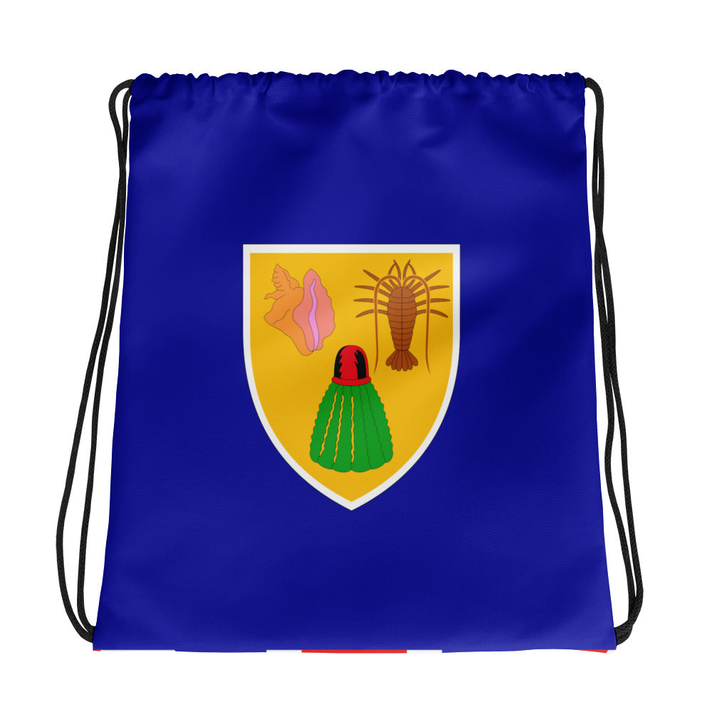 Turks and Caicos - Drawstring bag
