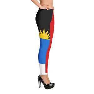 Antigua Flag - Leggings - Properttees