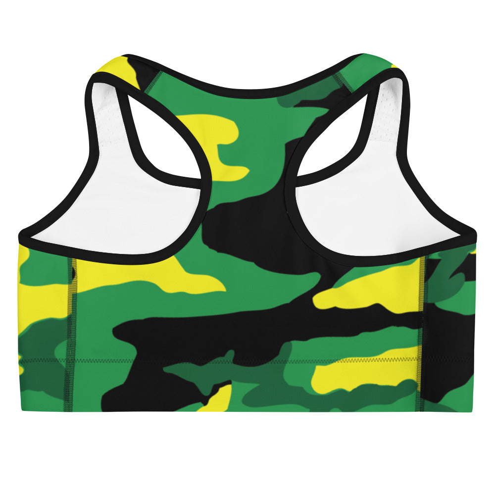 Jamaica Camouflage - Sports bra