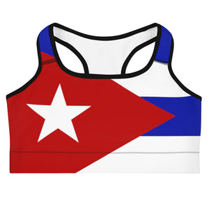 Cuba Flag - Sports bra - Properttees