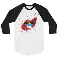 Antigua Paint - Unisex 3/4 sleeve shirt - Properttees