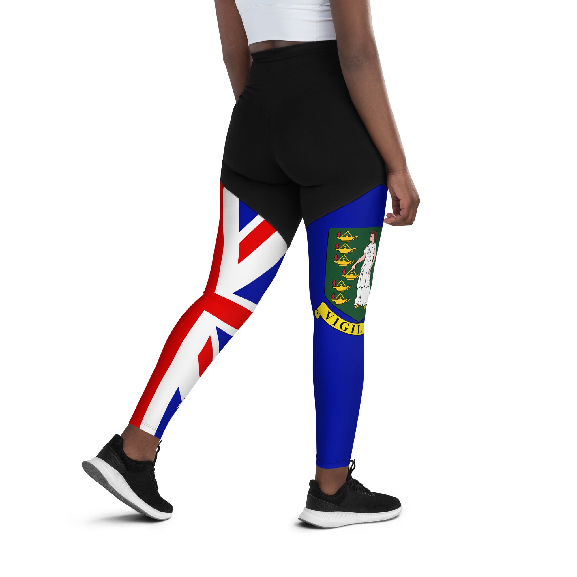 British Virgin Islands - Sports Leggings