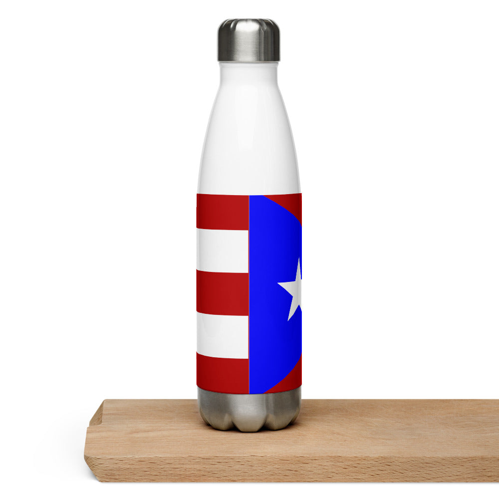 Puerto Rico - Stainless Steel Water Bottle