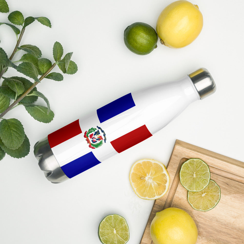 Dominican Republic - Stainless Steel Water Bottle
