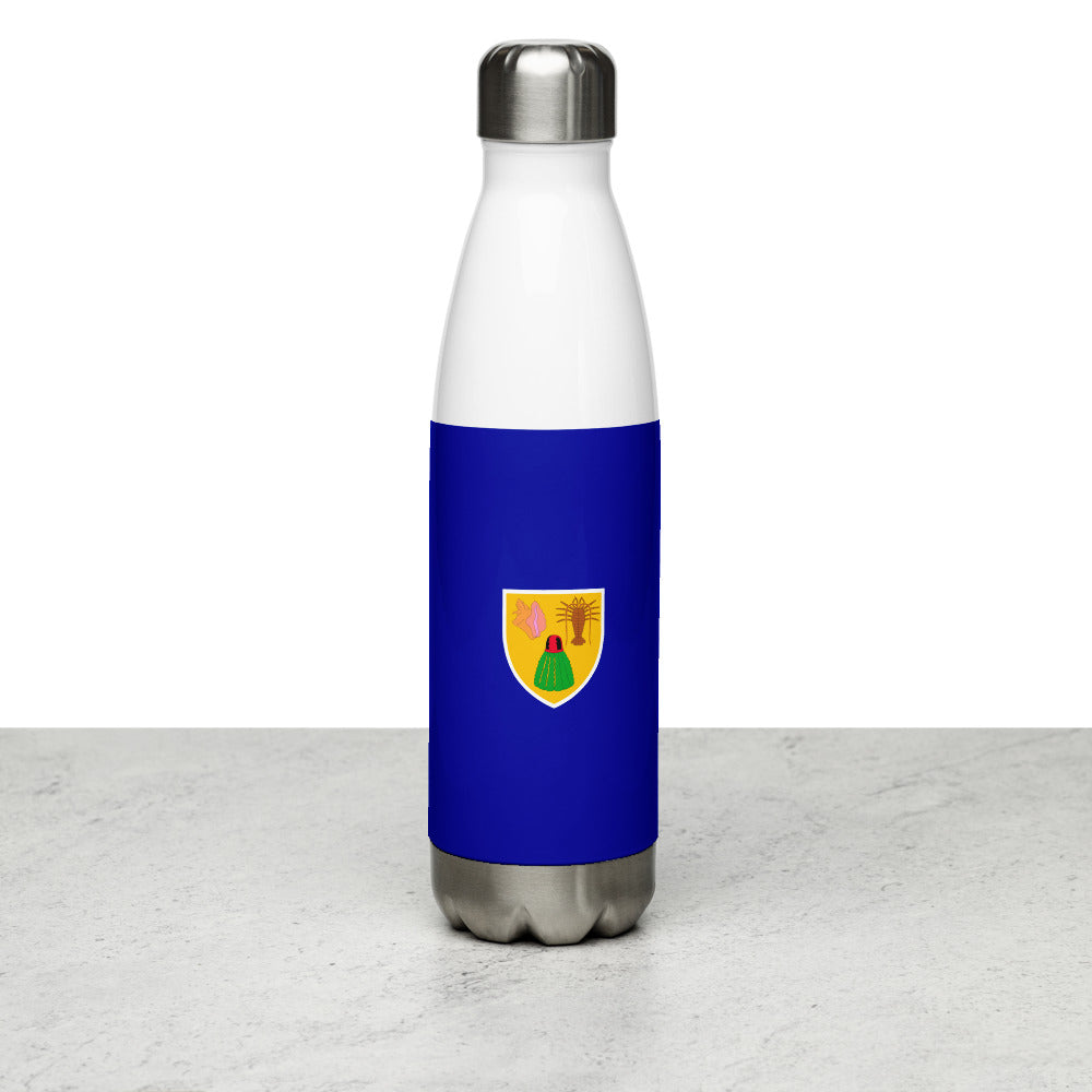 Turks and Caicos - Stainless Steel Water Bottle