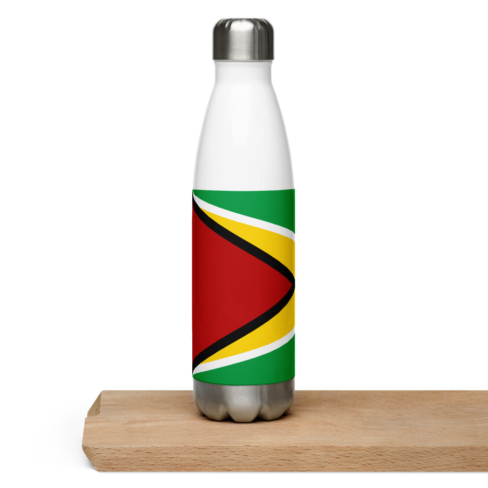 Guyana - Stainless Steel Water Bottle